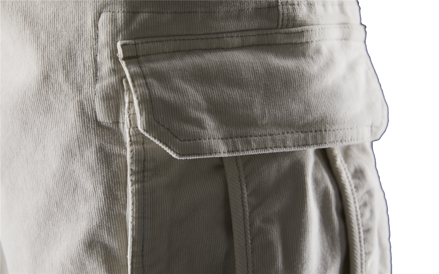 Grinder cord cargo shorts - Sand