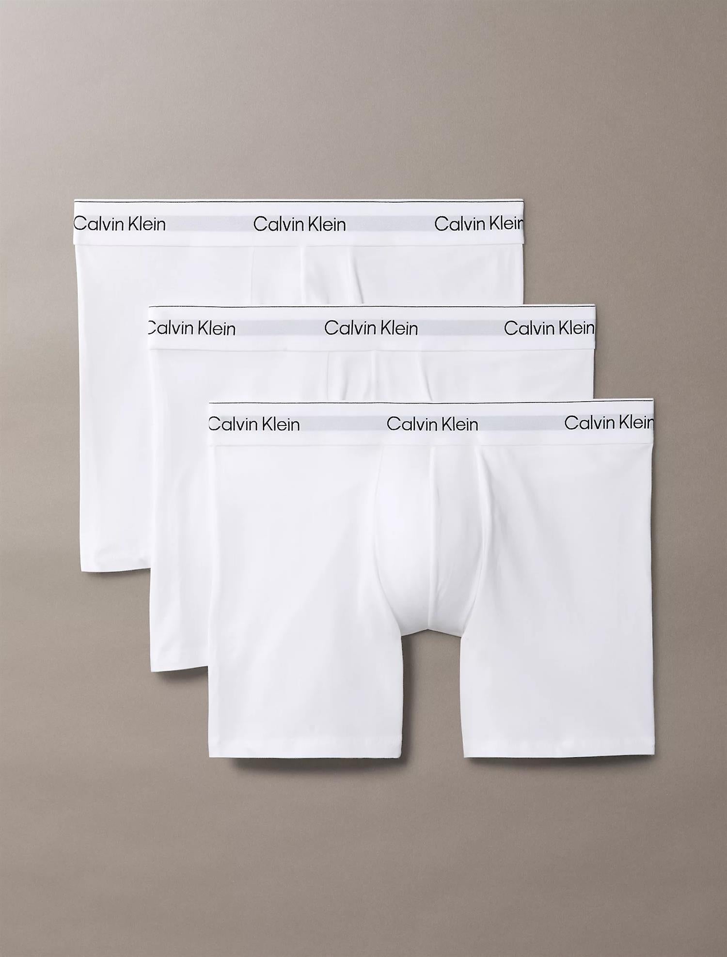 Boxer Briefs cotton 3-pack - white