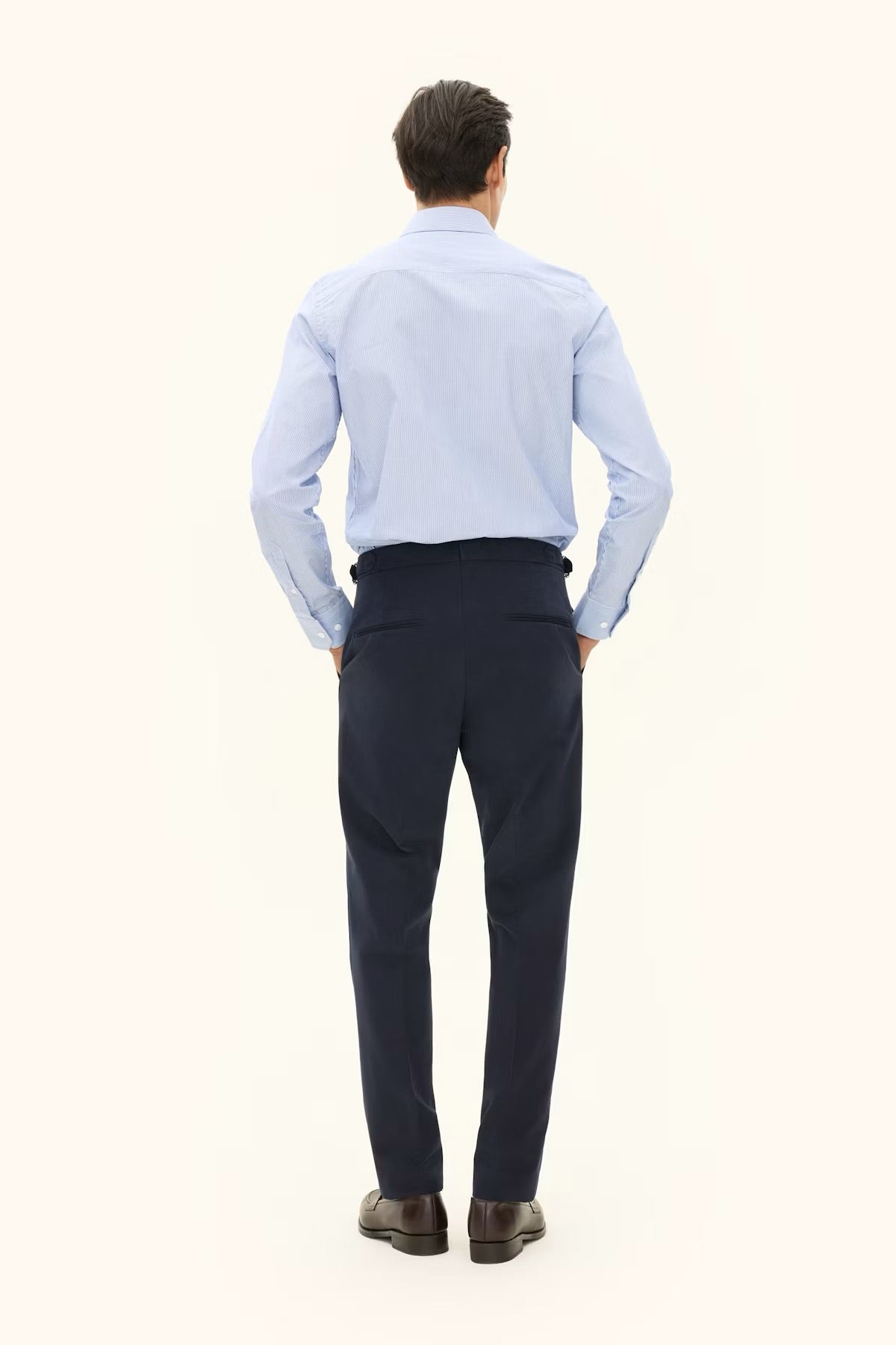 Dandy side adjuster trousers - Navy