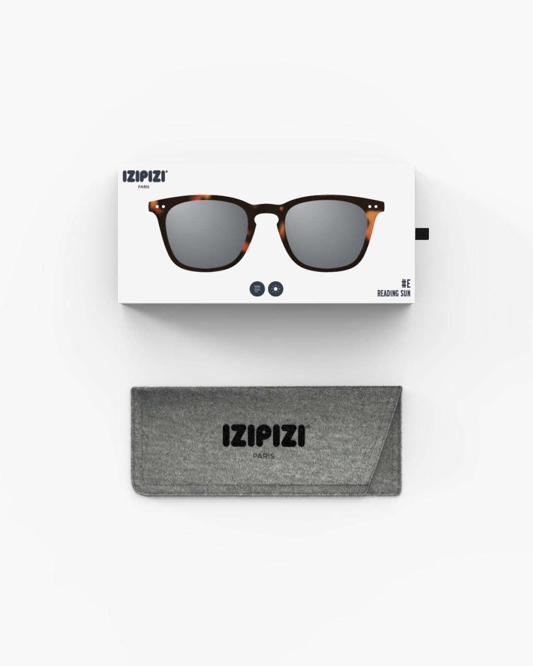 Reading Sun E - Tortoise/ grey lenses