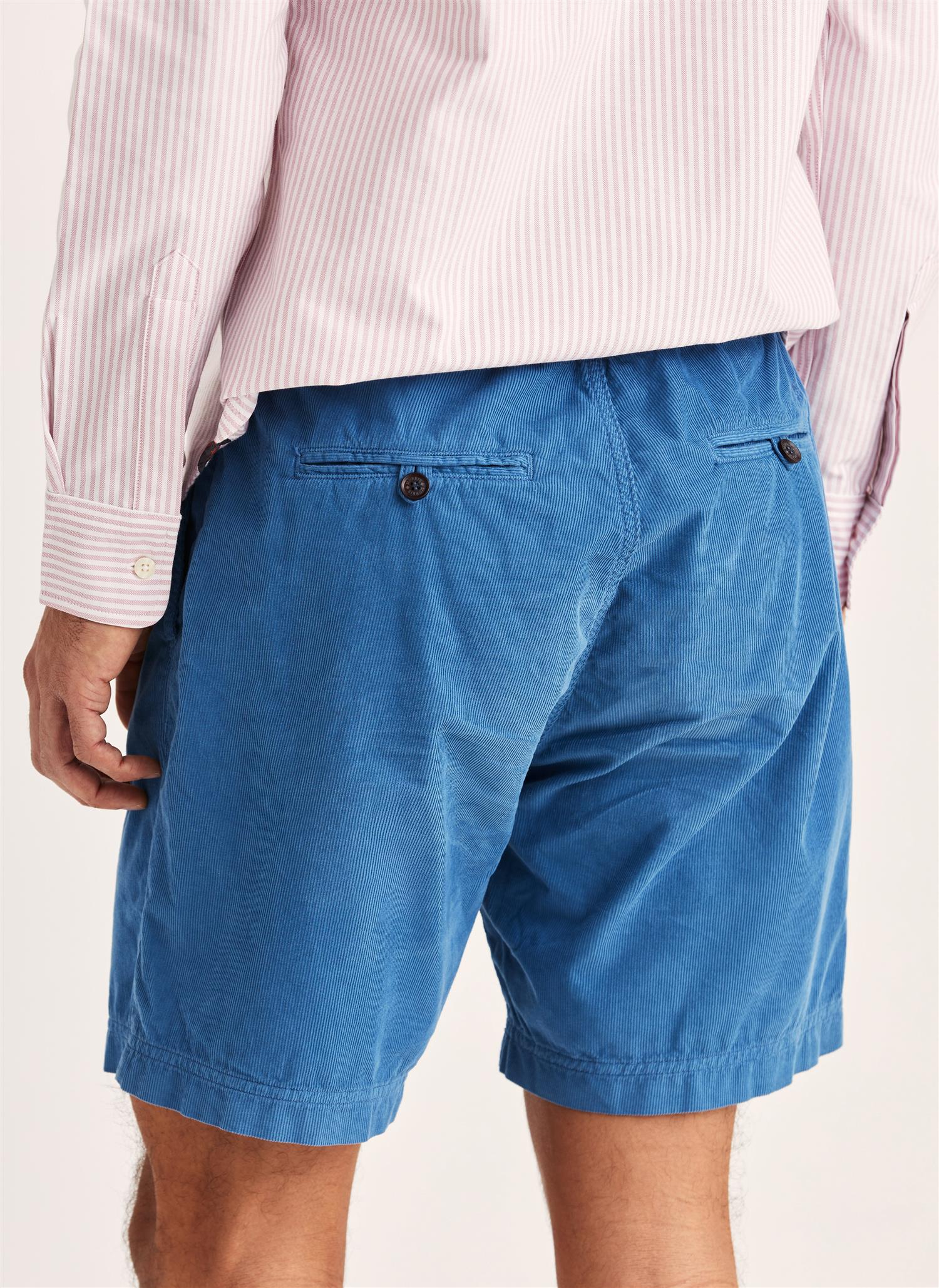 Fenix Summer Cord Shorts- Blue