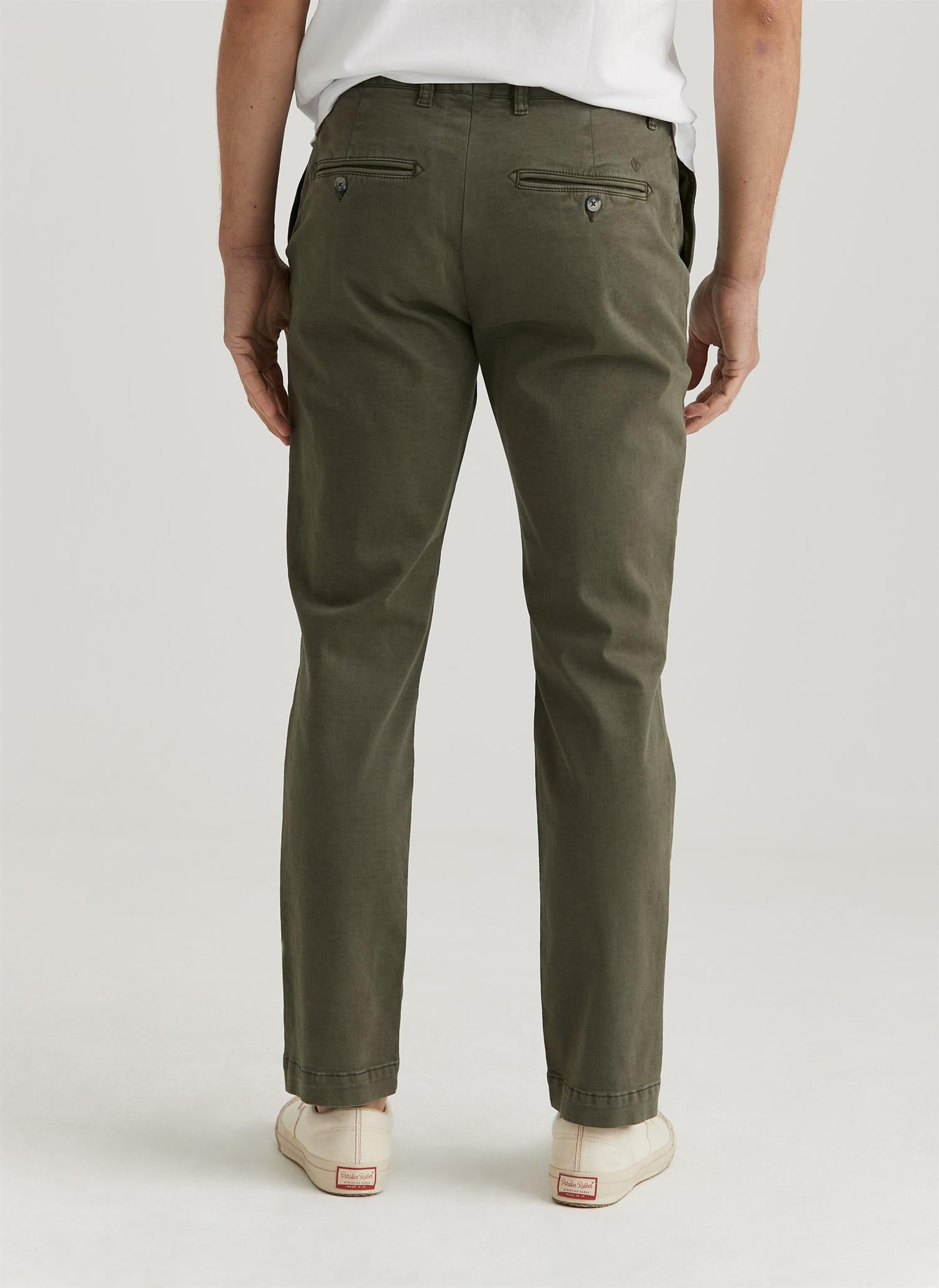 Jeffrey Brushed Chino- Olive