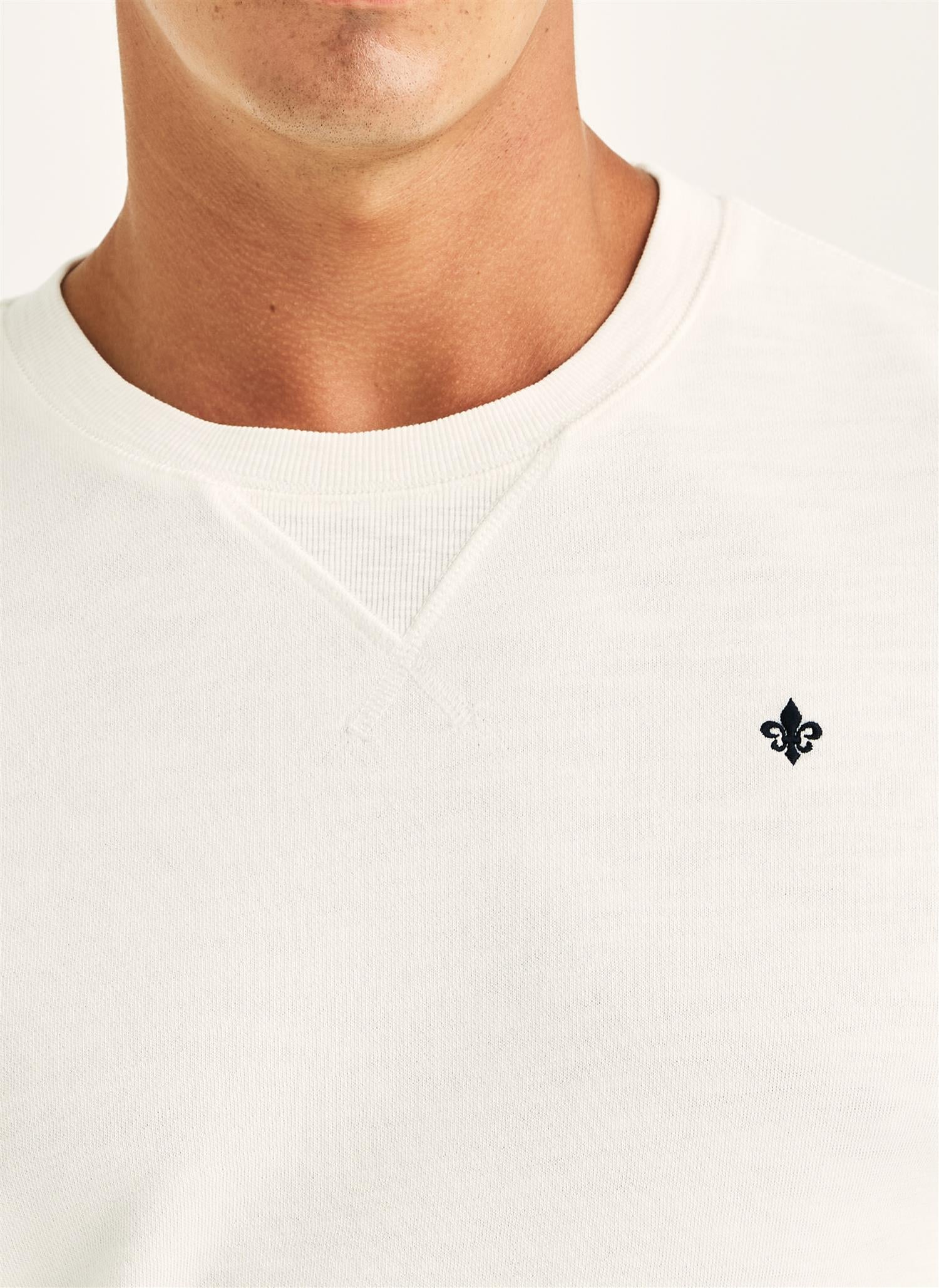 Watson Slub Sweatshirt - Off white