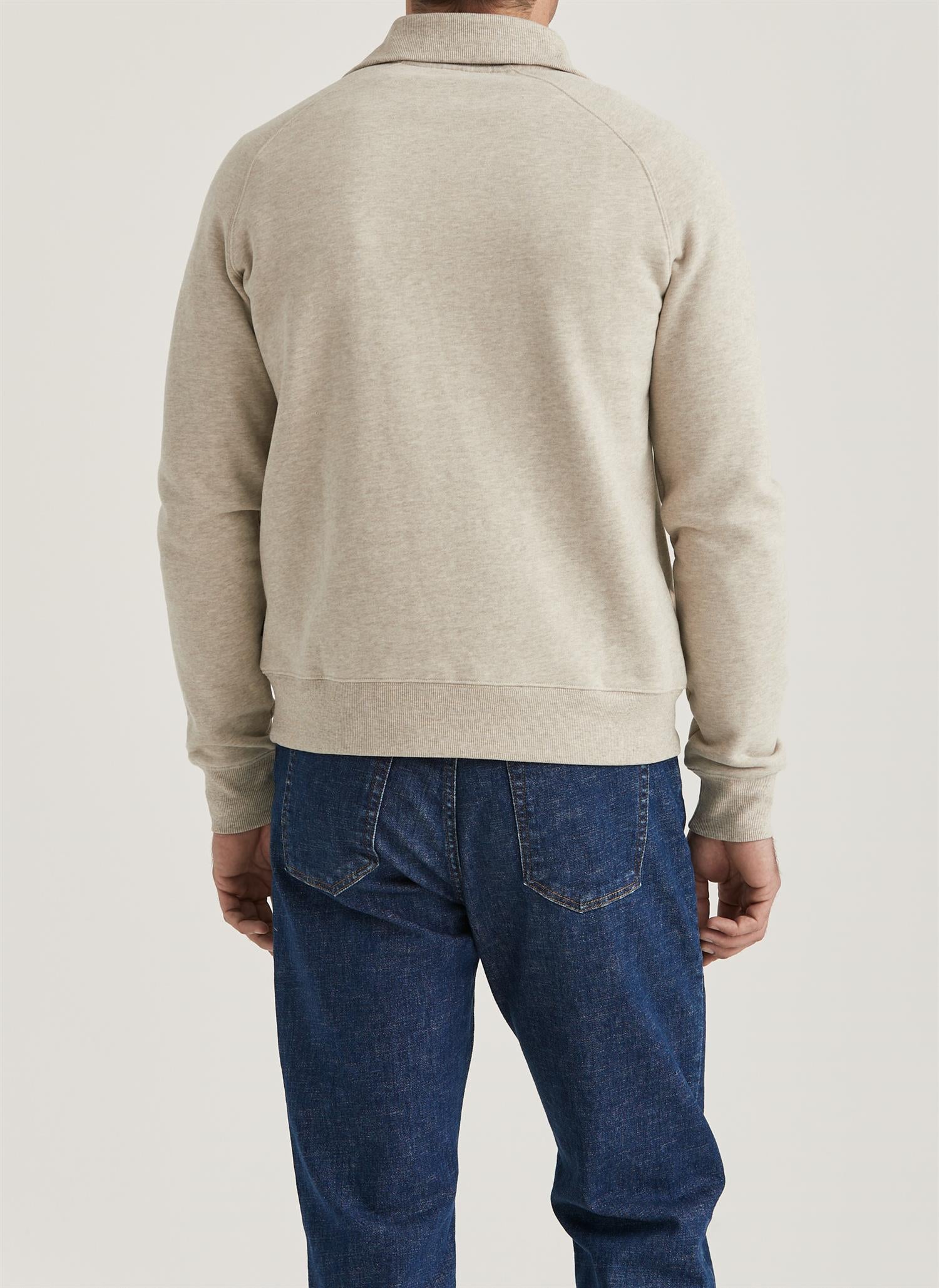 Maryon Half Zip Sweatshirt- Khaki