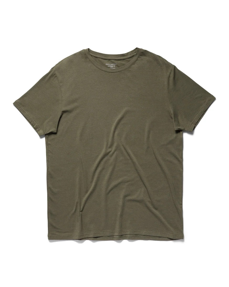 Bamboo/cotton tee- Grønn