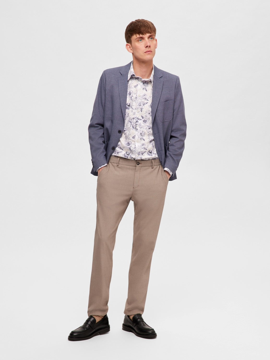 SLIM-ROBERT FLEX 175 PANTS Sand