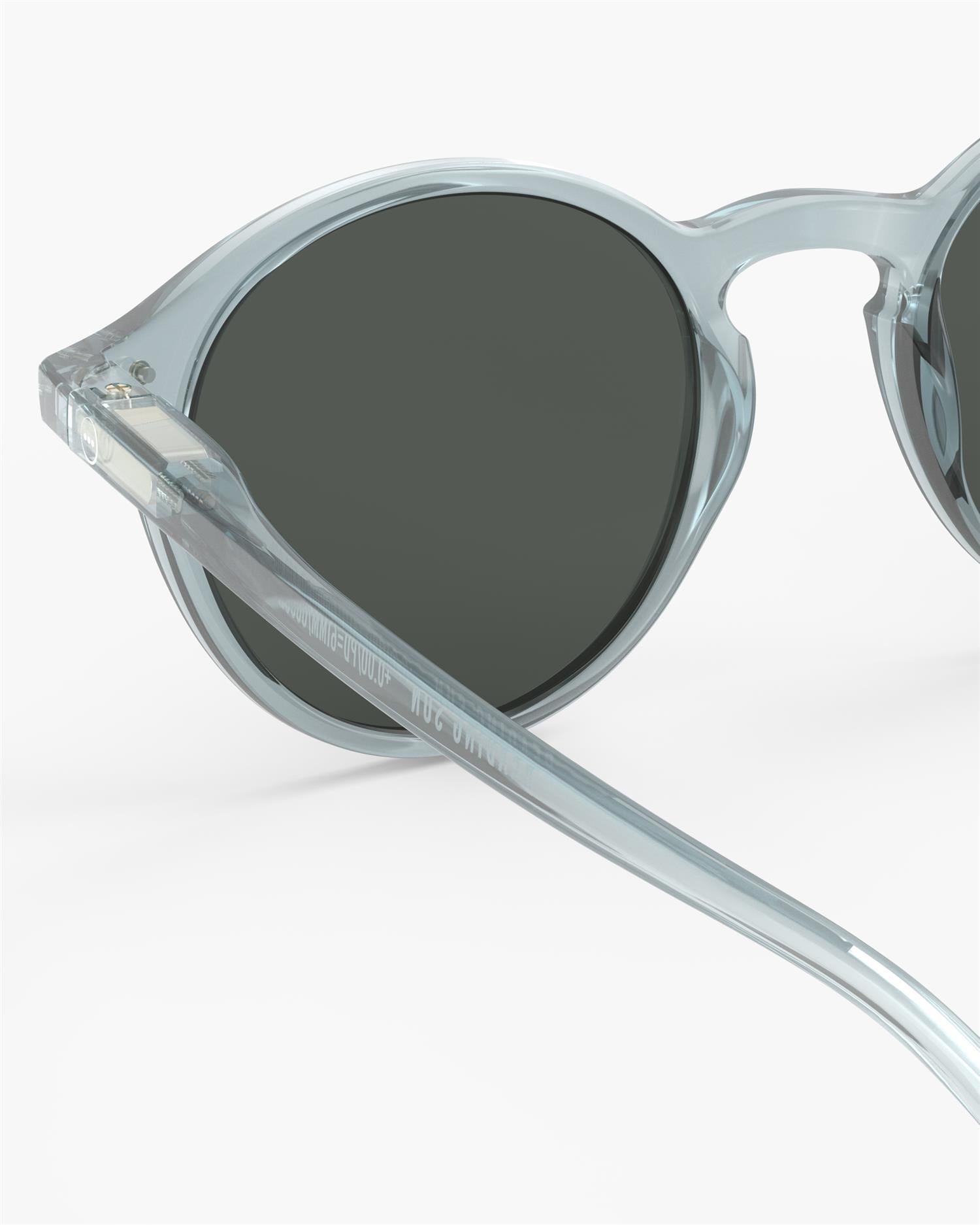Reading Sun D - Crystal/ green lenses