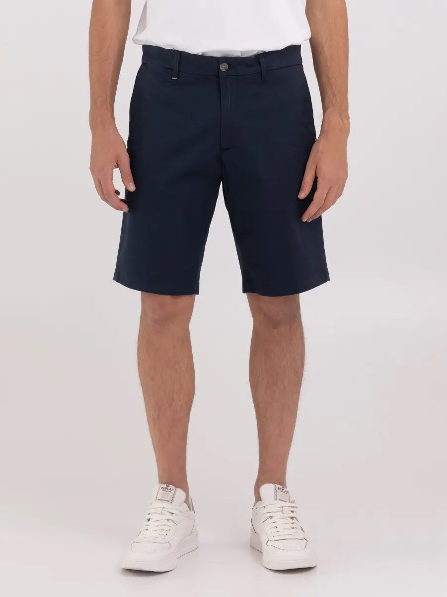 Chino shorts - Blå