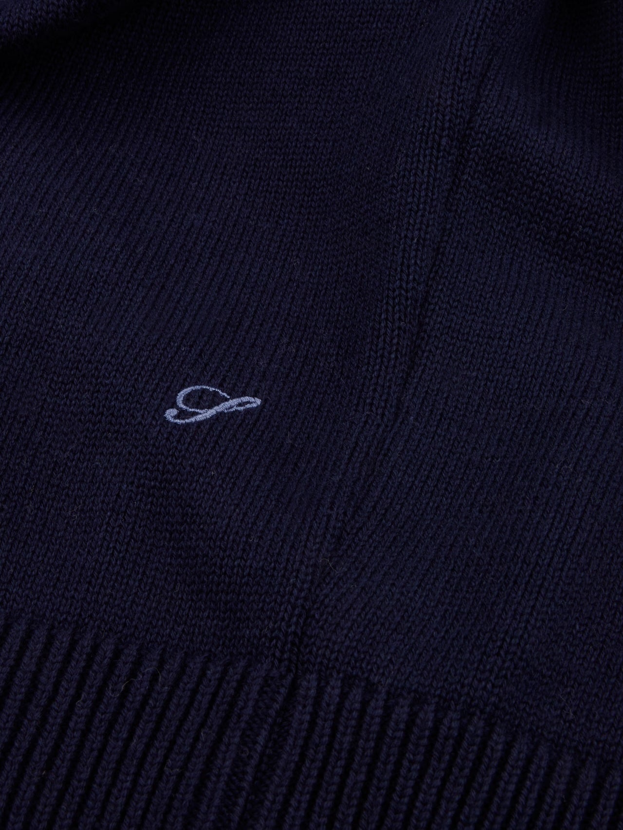 Strikket genser - Navy