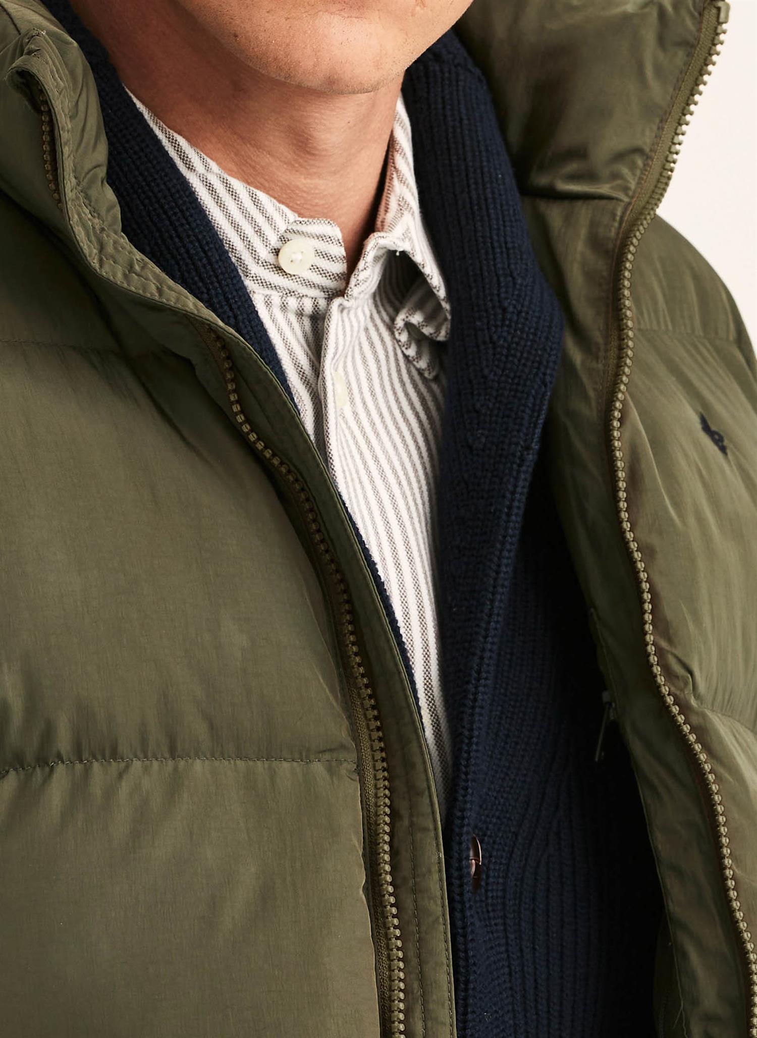 Lennox Puffer Vest- Olive