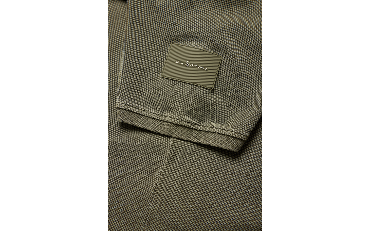 Wind pigment polo - Mud green