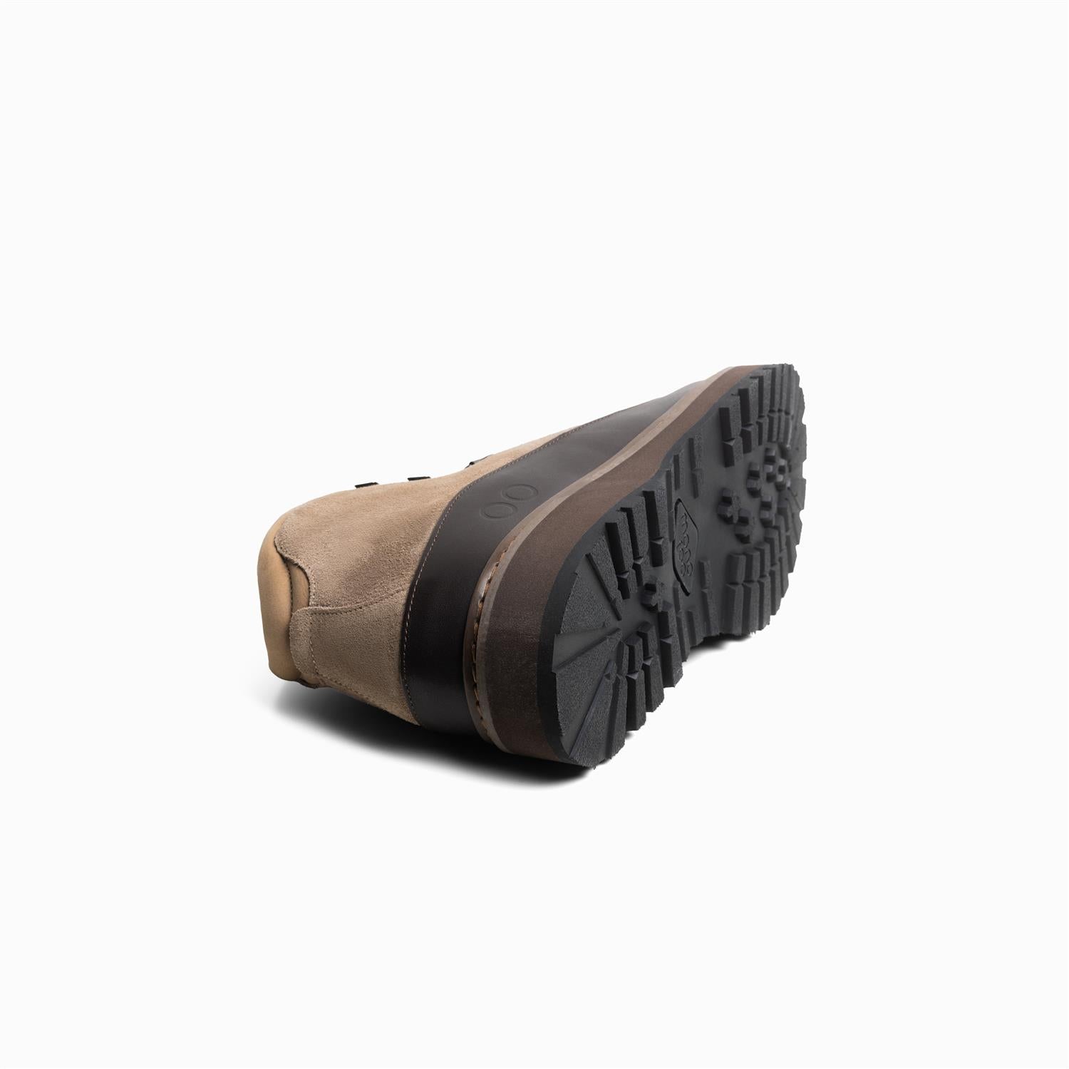 Core cap suede- Taupe Black