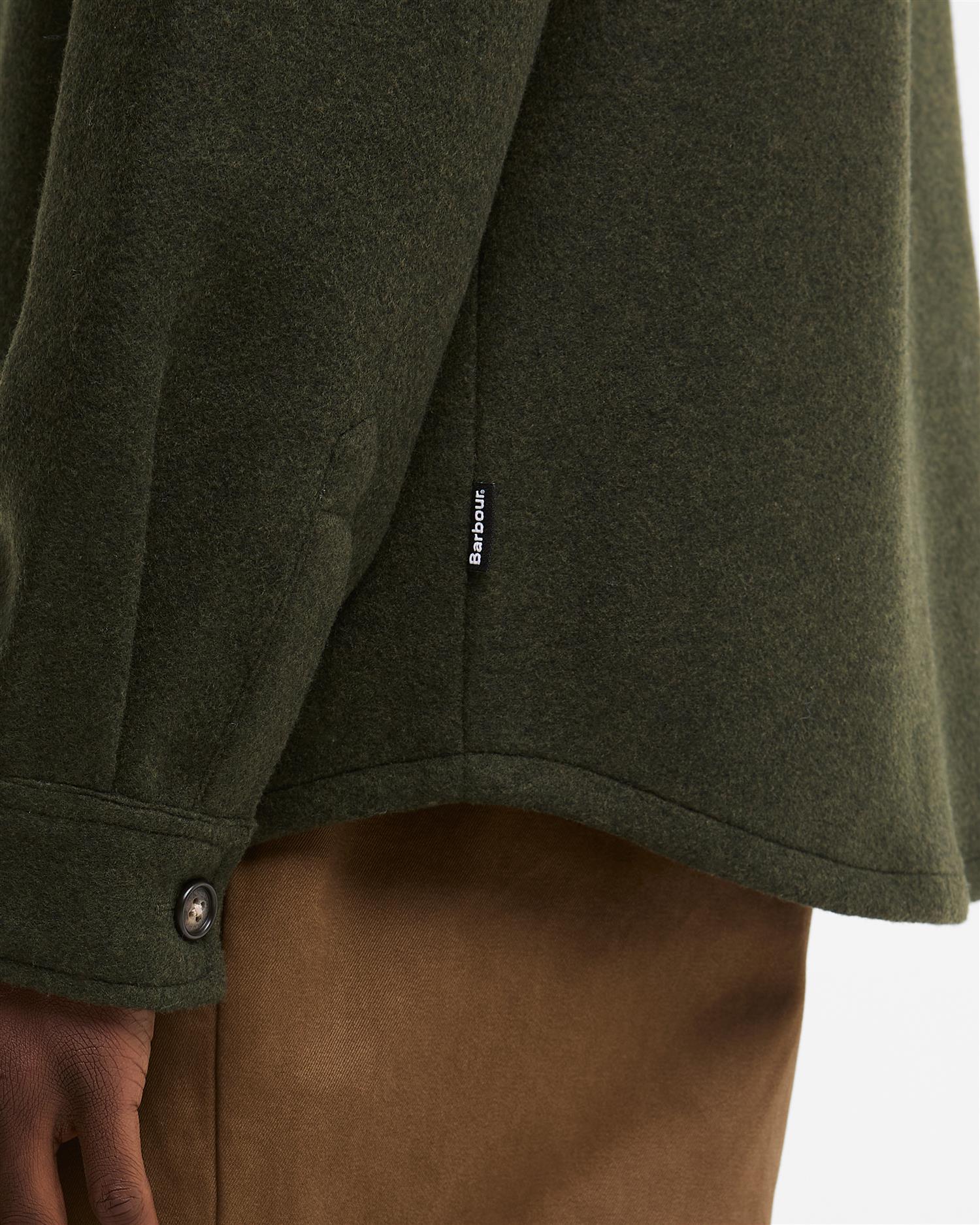 Marltown wool blend overshirt- Sage