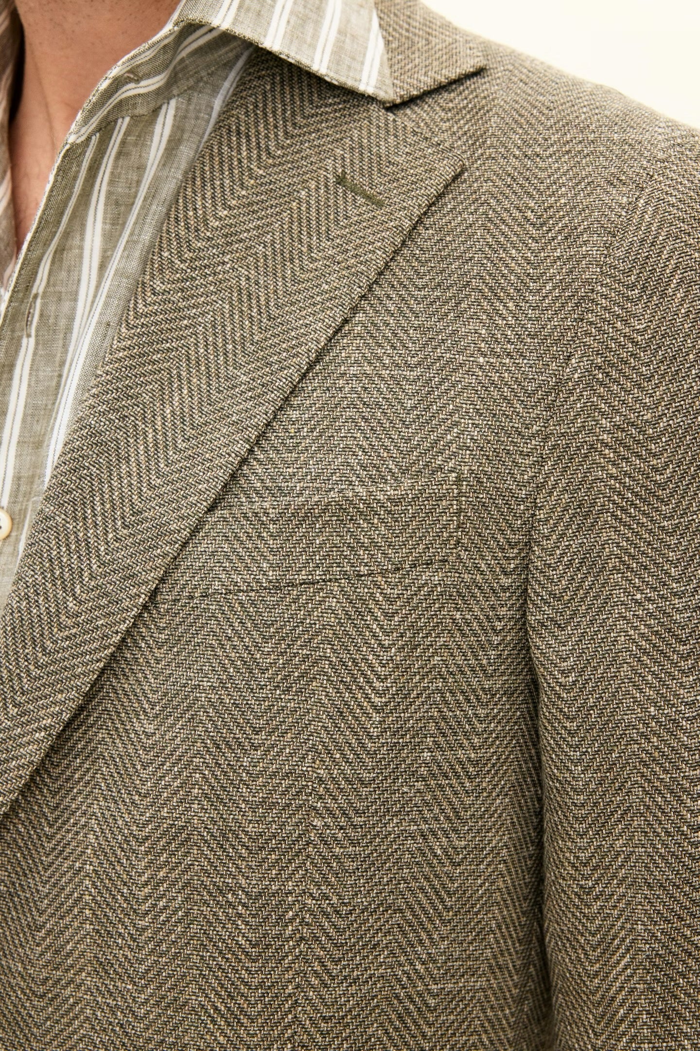 Ferry patch soft blazer - Battle green 866