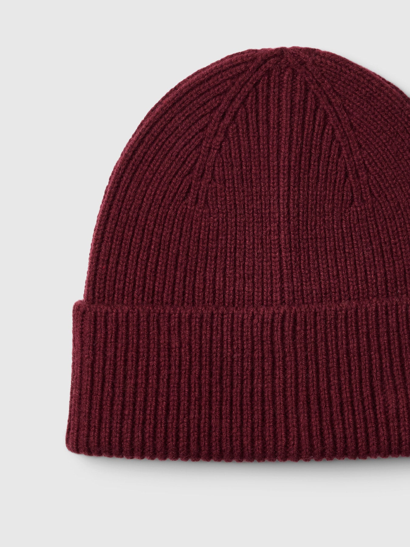 Mason merino beanie- Tawny port