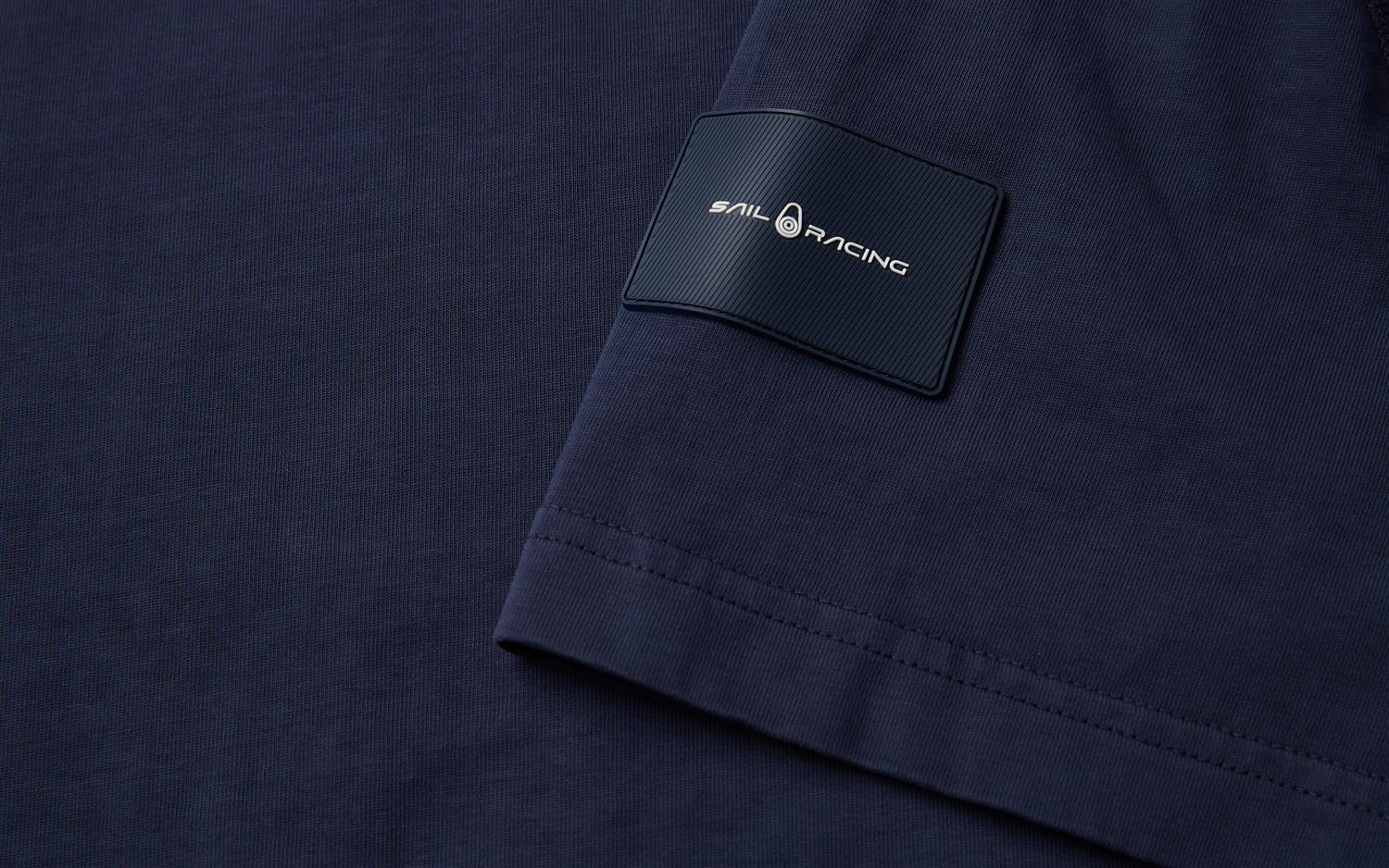 Wind pigment tee - Dark navy
