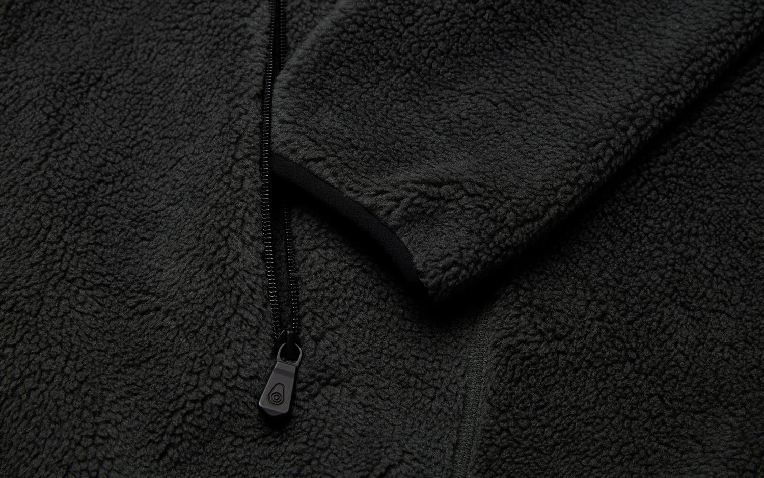 Bowman pile zip jacket- Aurora green
