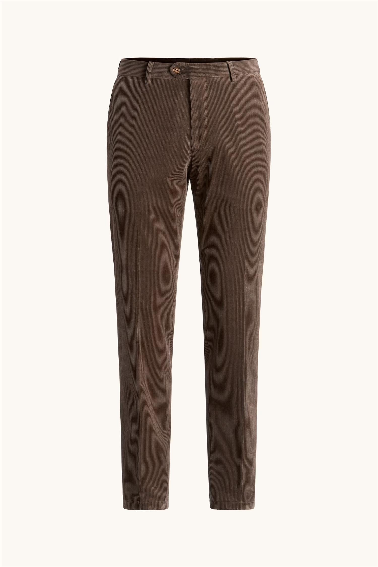 Denz trousers cord- Baked beige