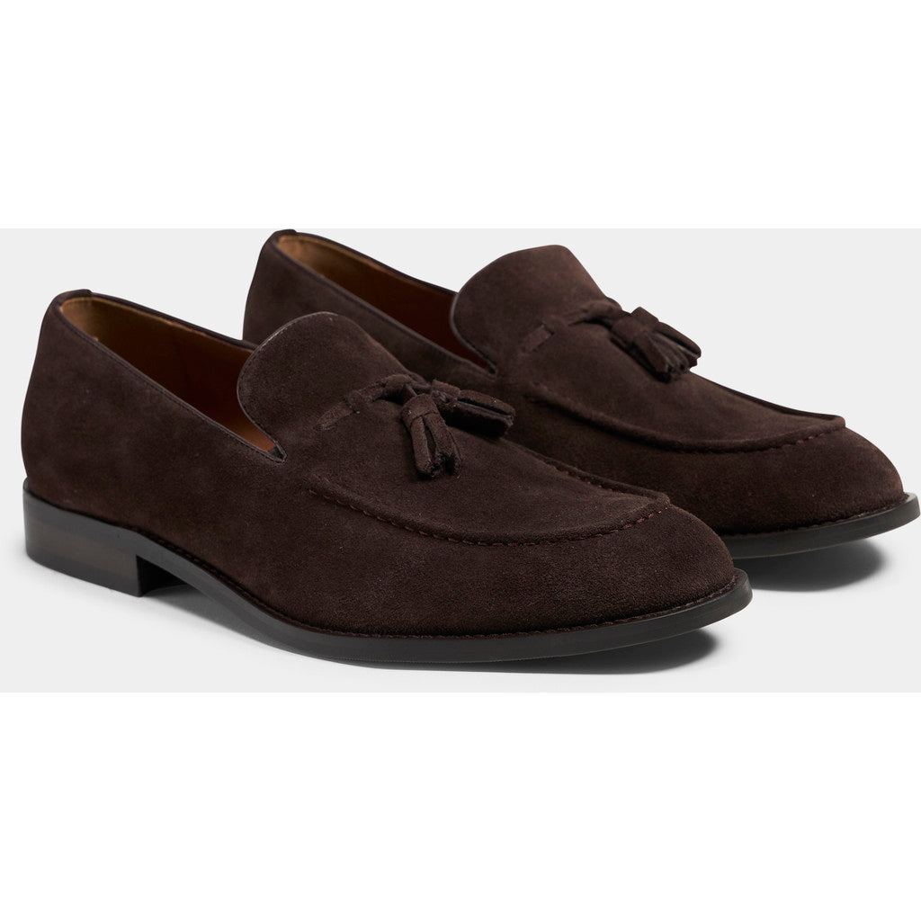 T511027 Tassel loafer- Dk brown