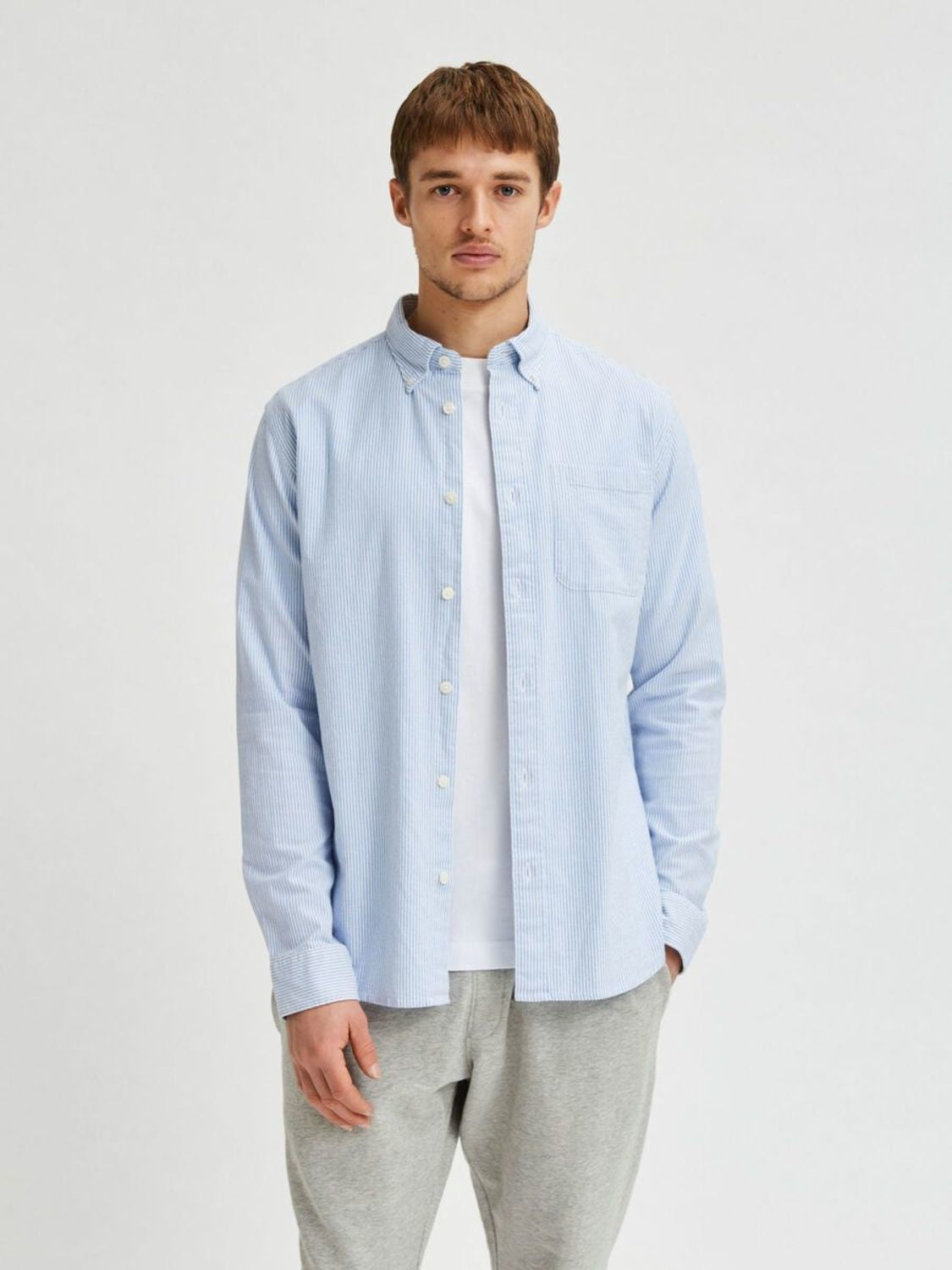 RegRick -ox flex shirt skyway stripes