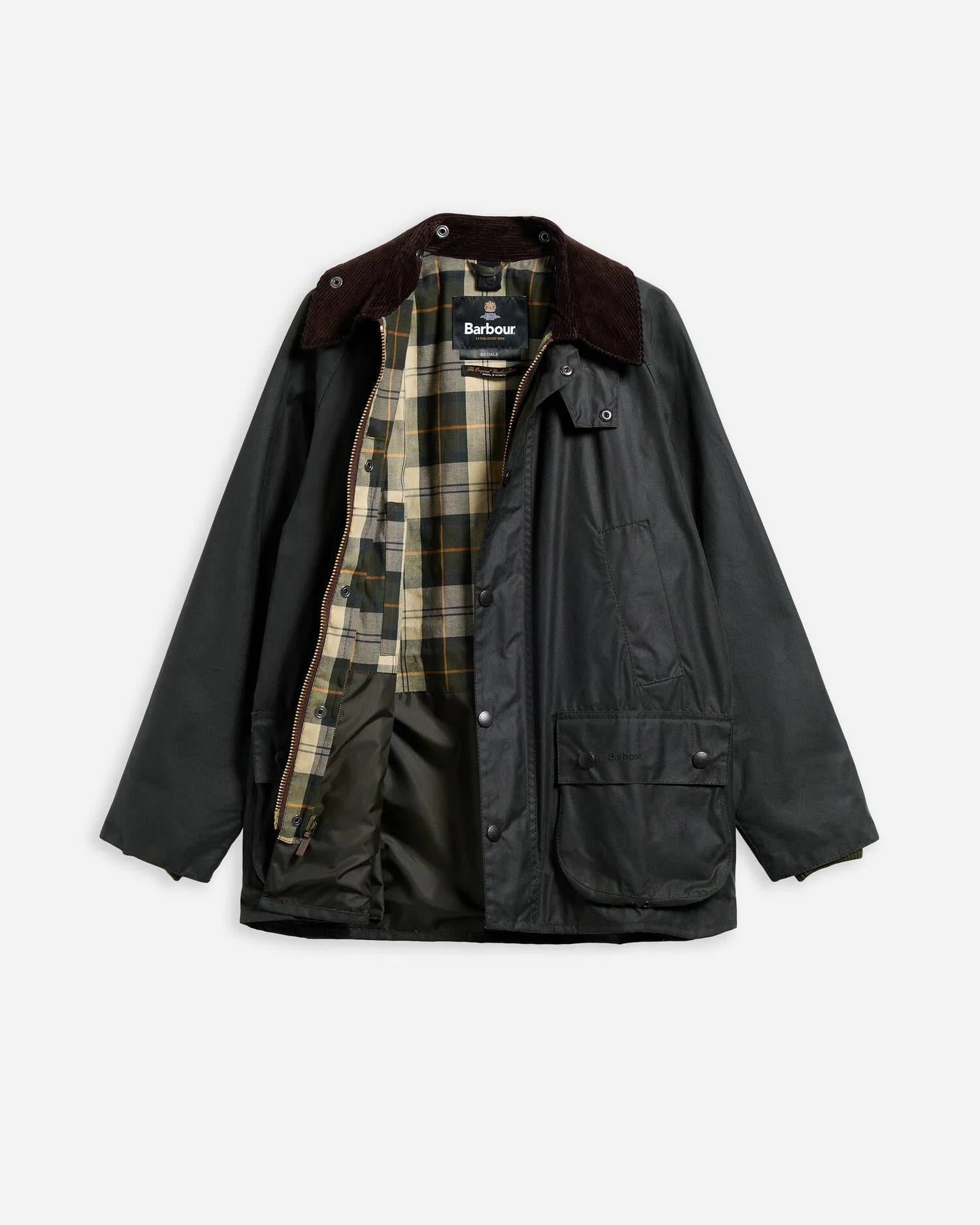Bedale wax jacket sage