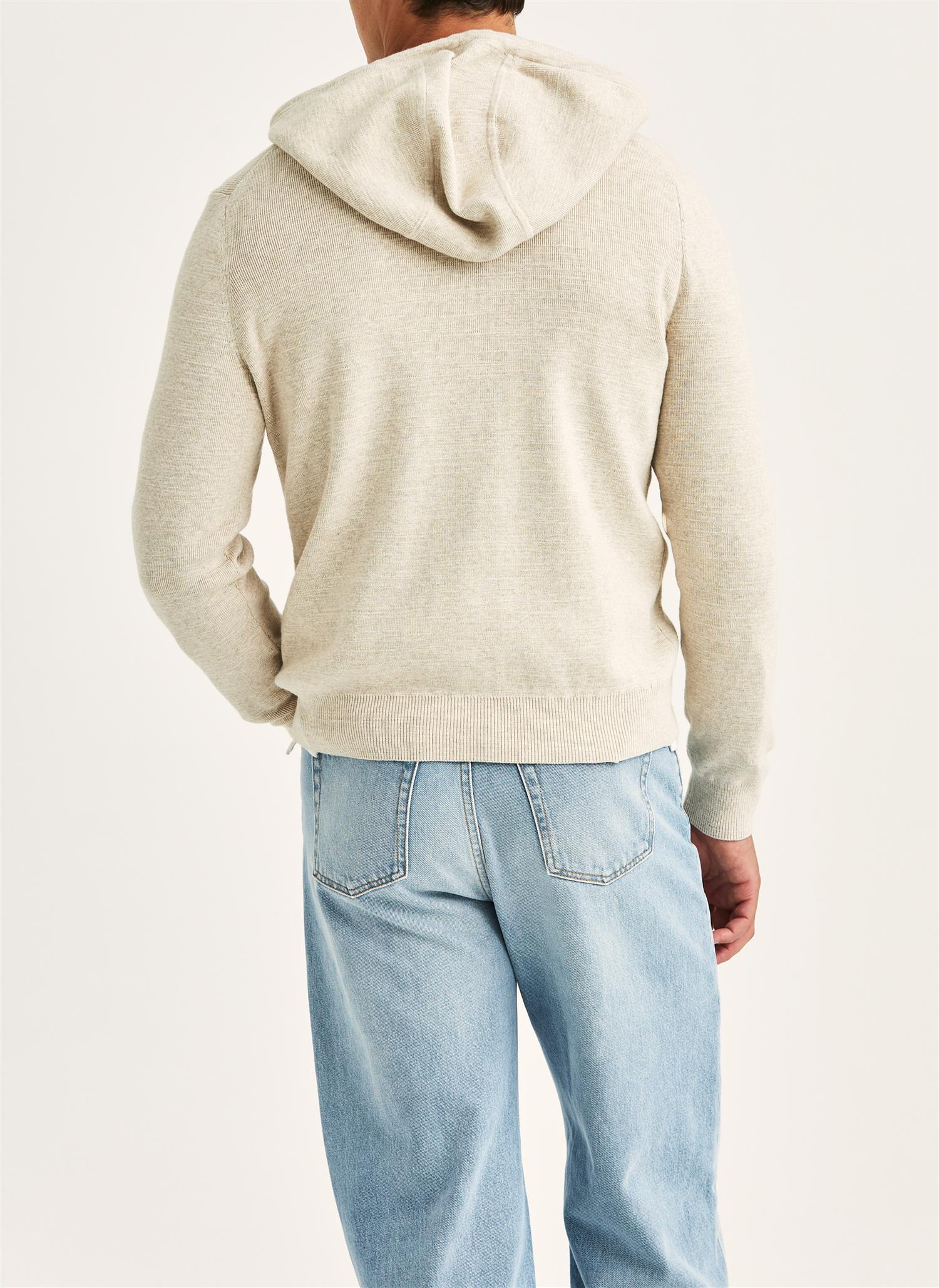 Randall Zip Hood- Khaki