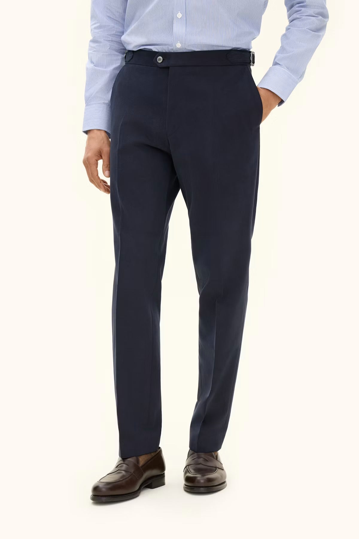 Dandy side adjuster trousers - Navy