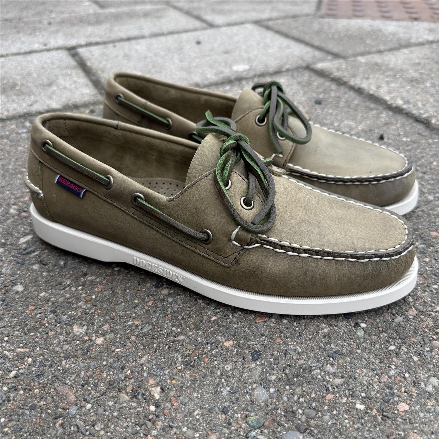 Docksides Portland - Green Military