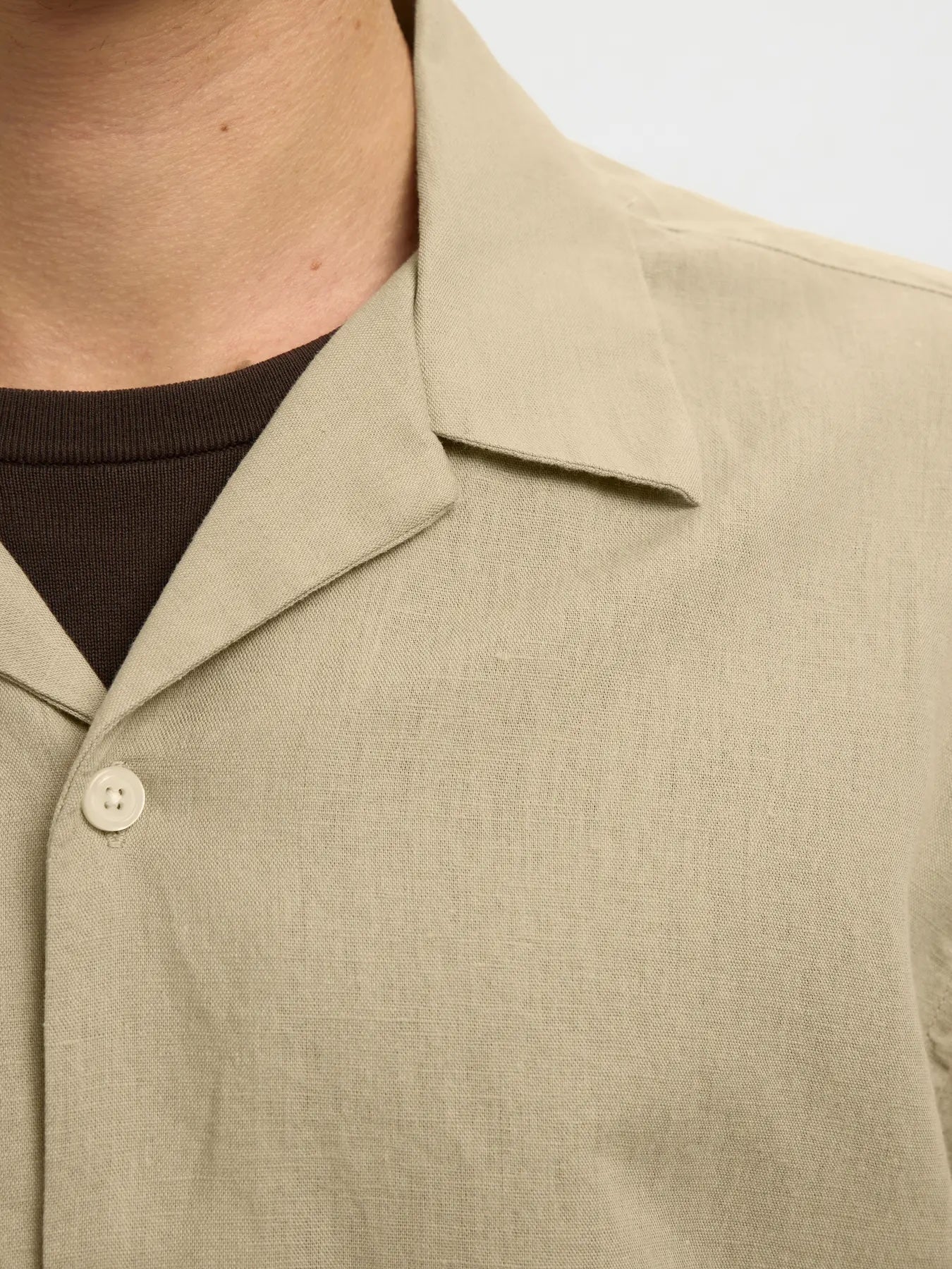 Rlxclay linebl ss shirt -Pure cashmere