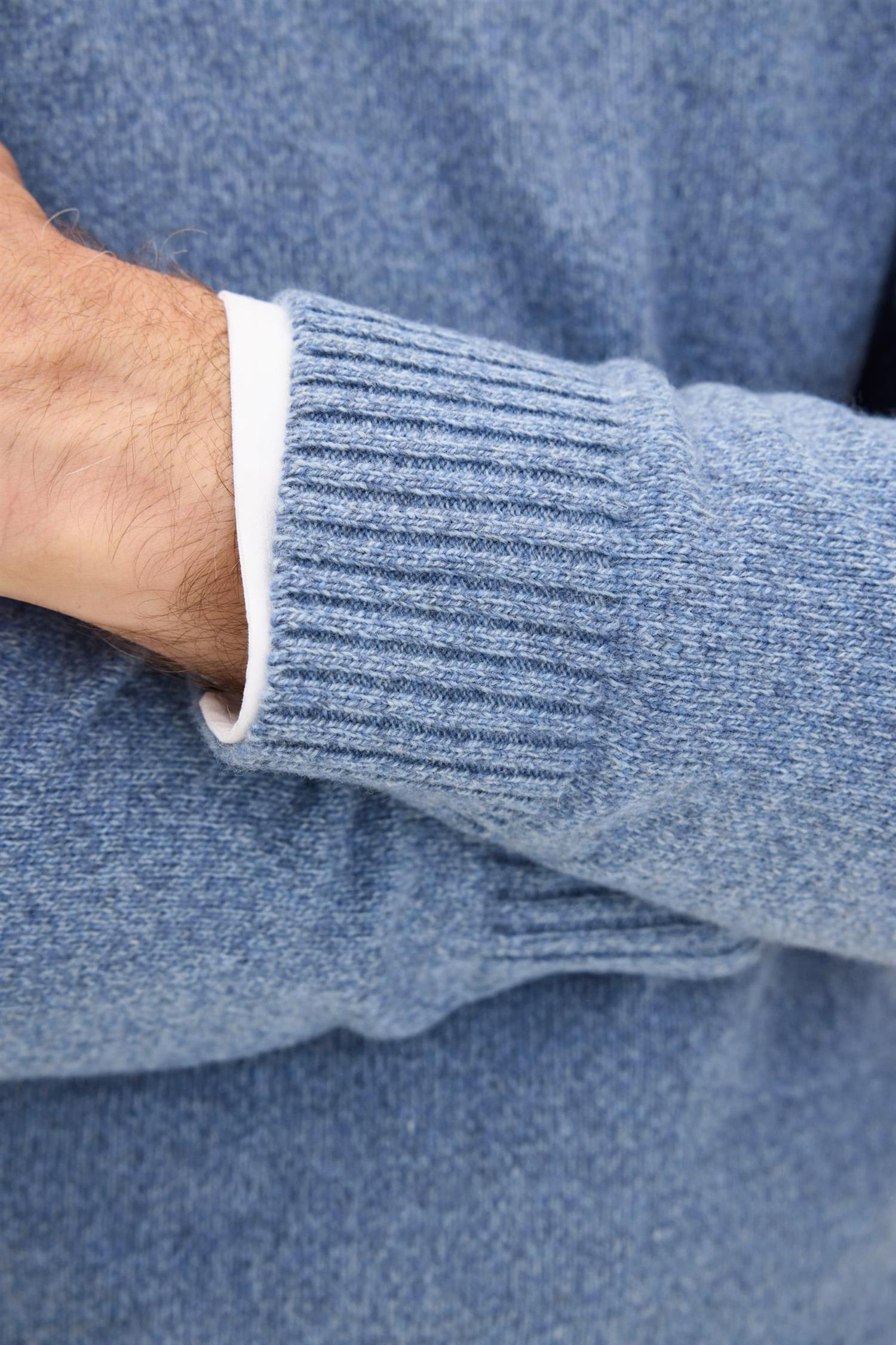 Paul half zip cob blue