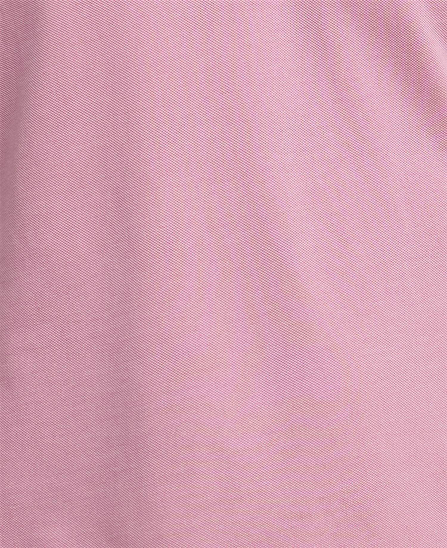 Tartan Polo- Washed pink