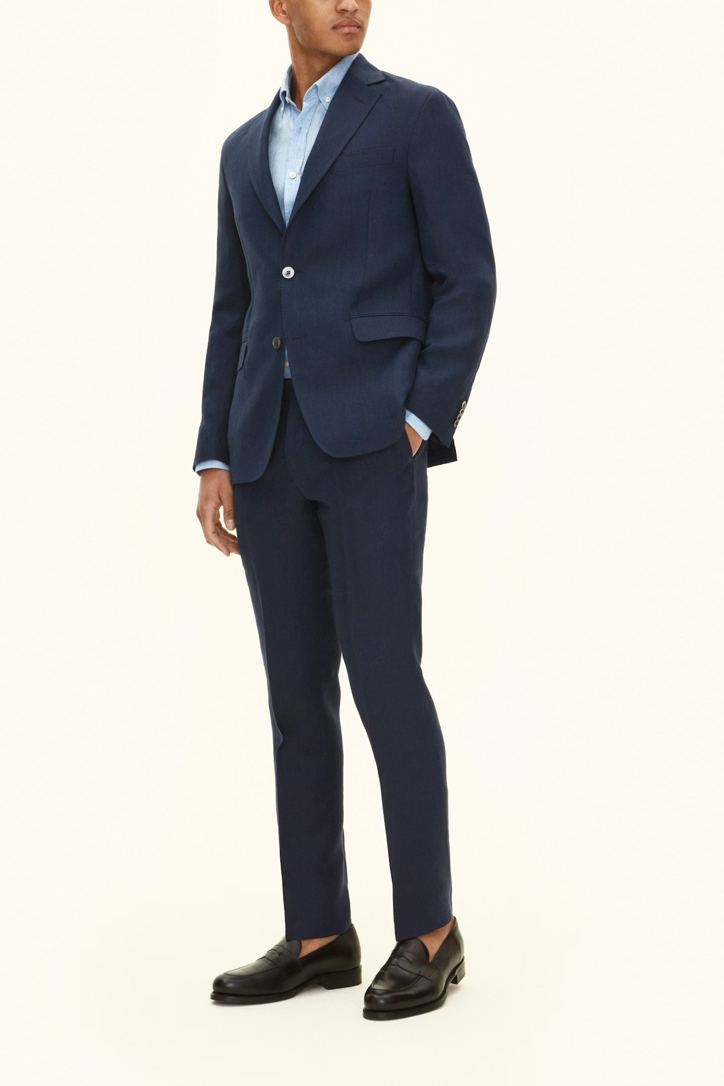 Ferry soft blazer - Navy