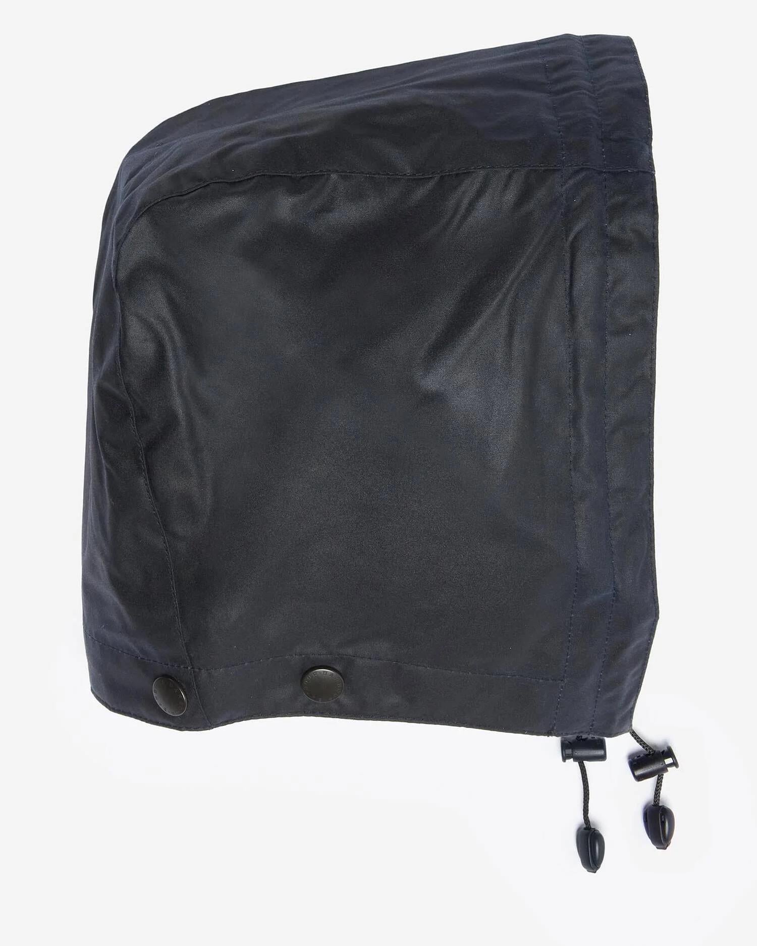 Wax cotton hood - Navy