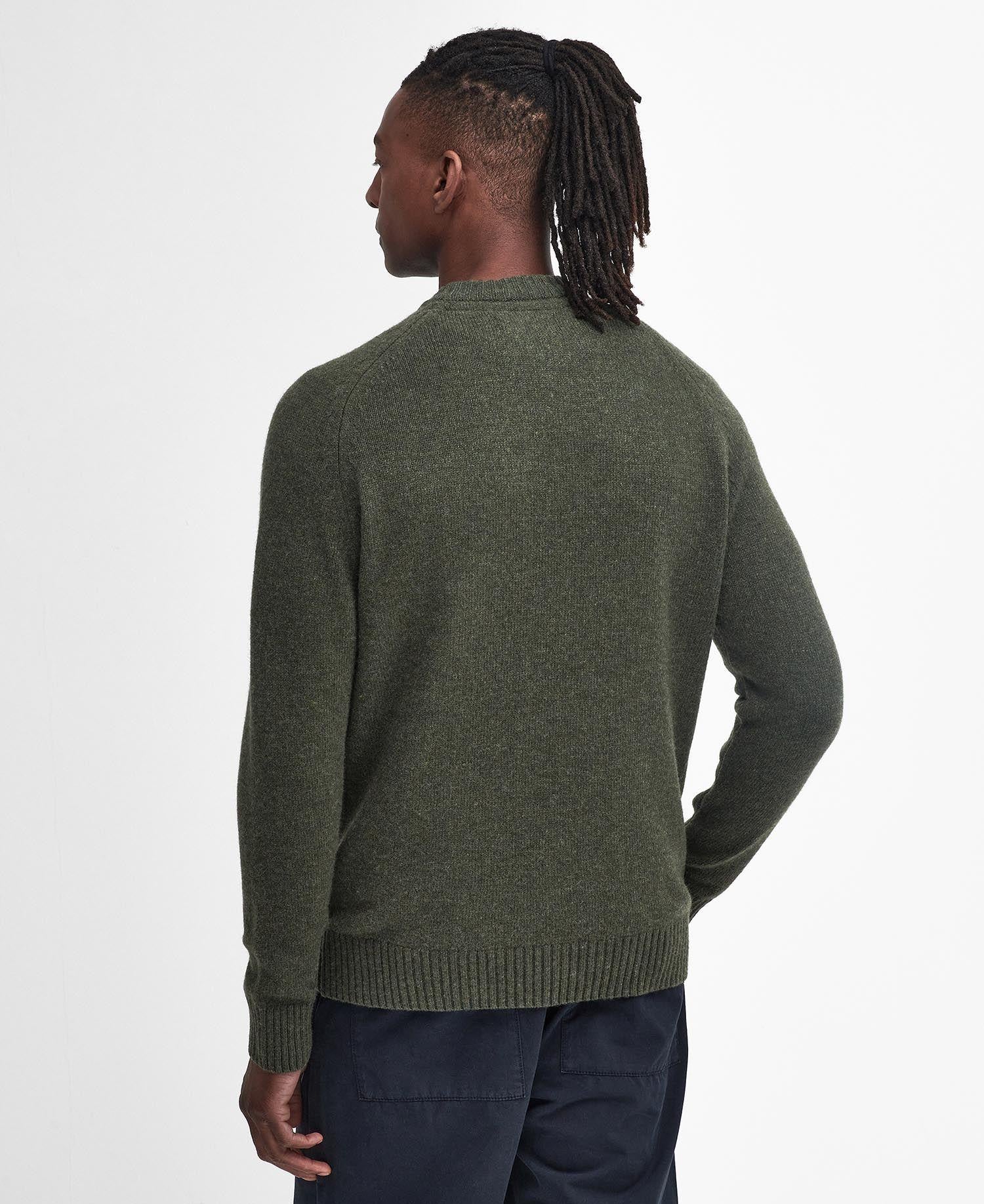 Grangetown wool sweater- mid olive