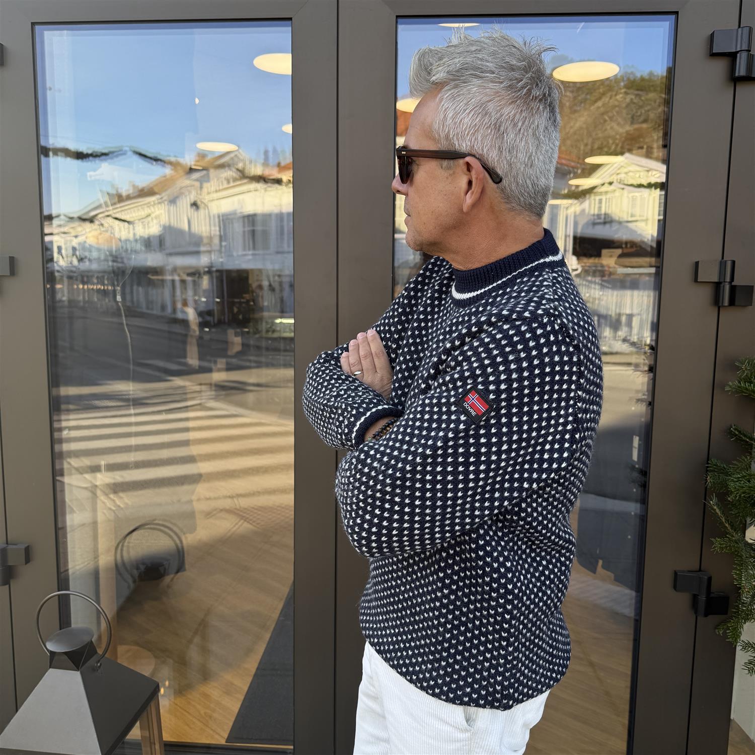 Islender ullgenser - Blå