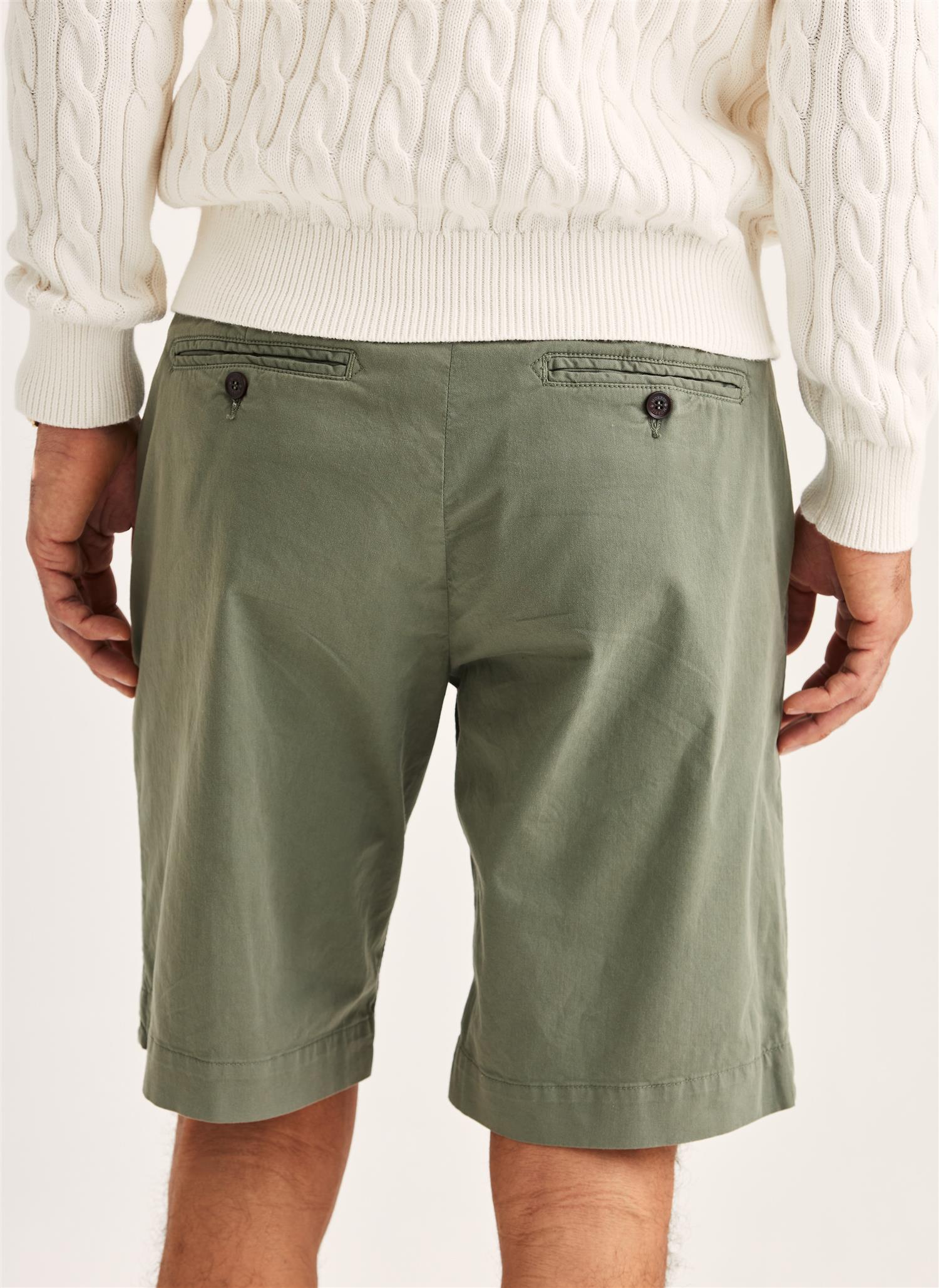 Jeffrey Summer Chino Shorts 10»- Olive