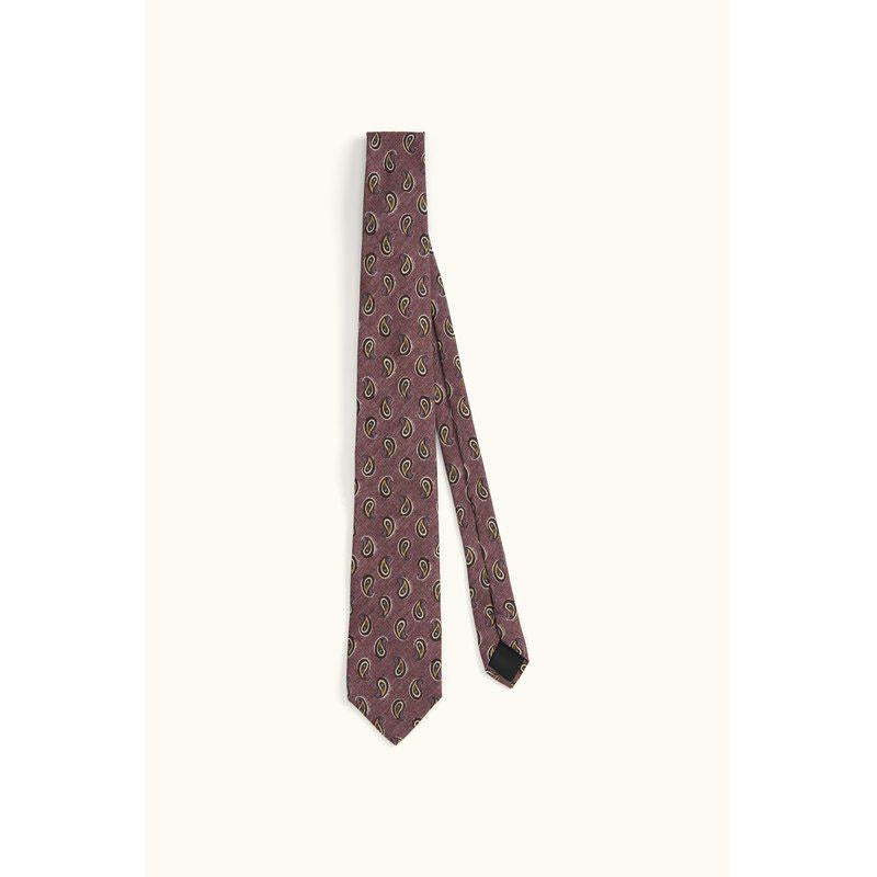 Slips silke - Port red