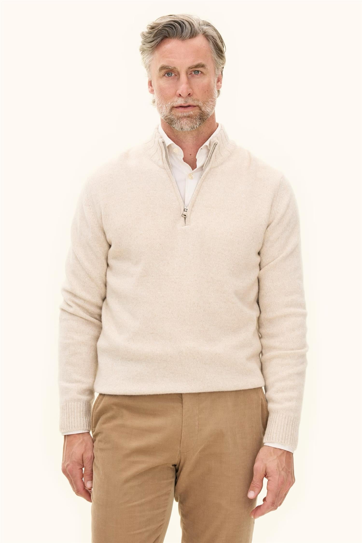 paul half zip Beach beige