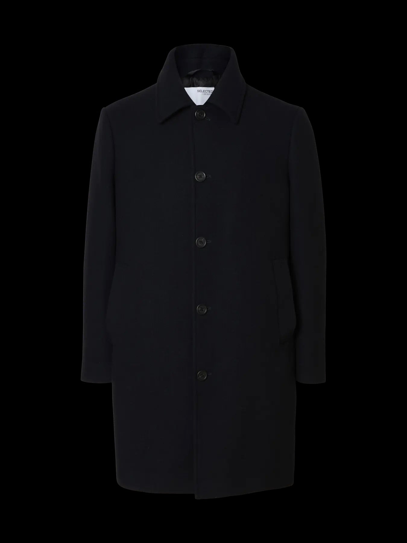 Archive wool blend car coat- Sky captain
