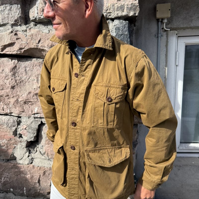 Safari jacket Hemingway - Tabacco