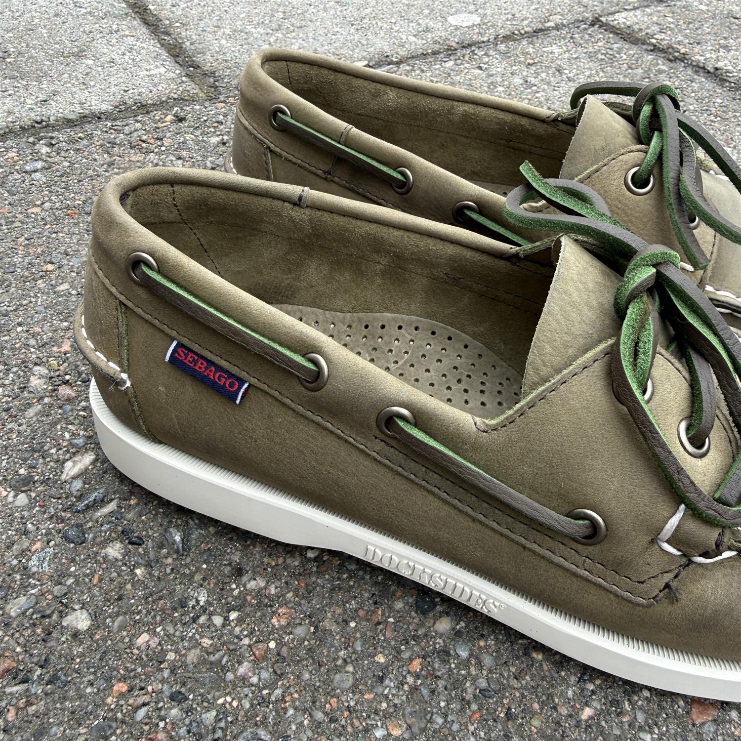 Docksides Portland - Green Military