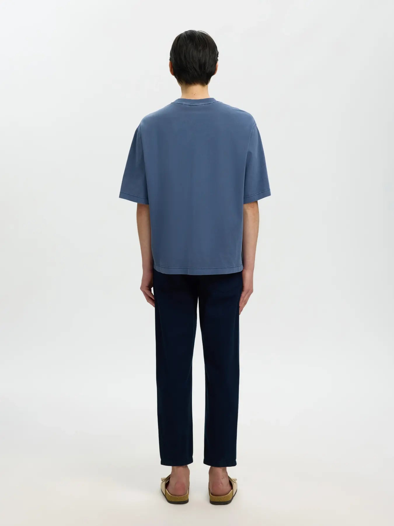 BoxyCory ss o-neck tee- Naval academy