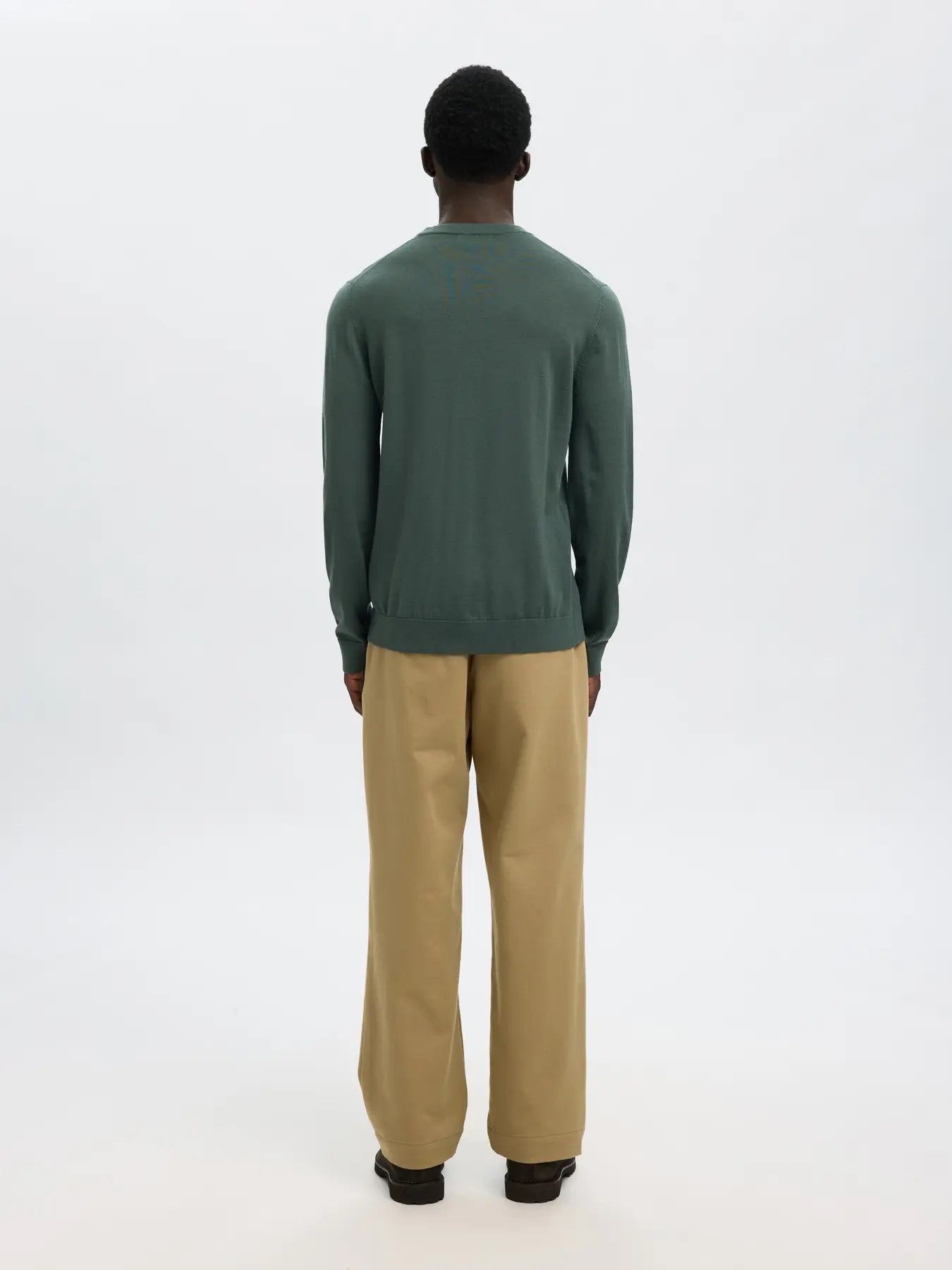 Tray LS Knit Merino Crew Neck NOOS