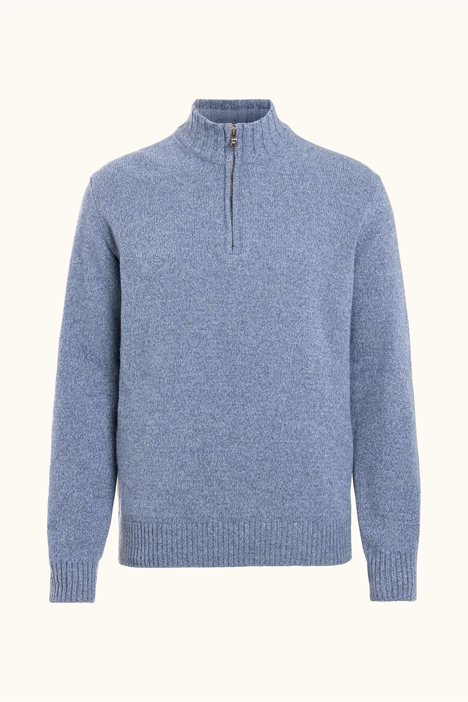 Paul half zip cob blue