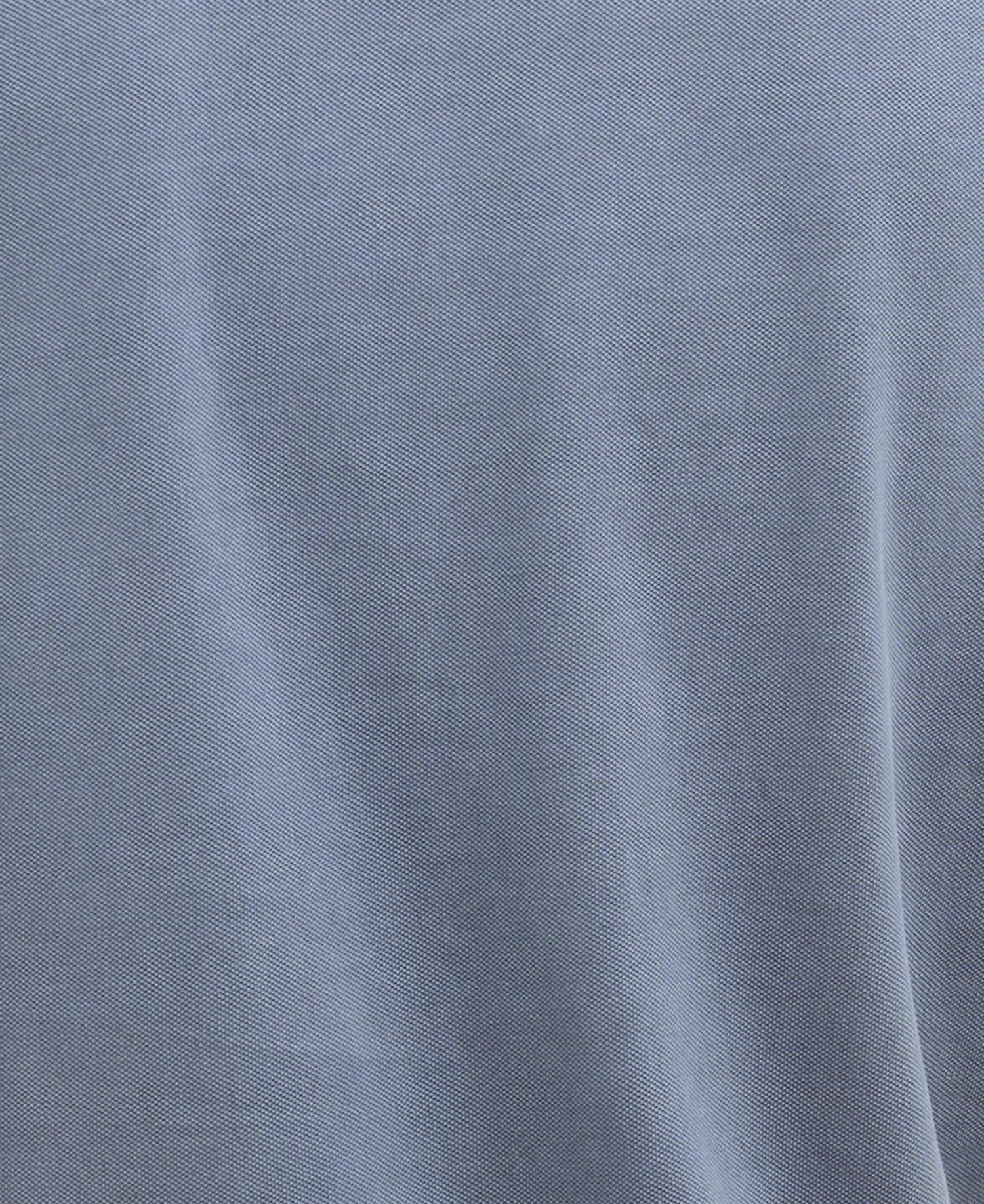 Tartan Polo- Washed blue