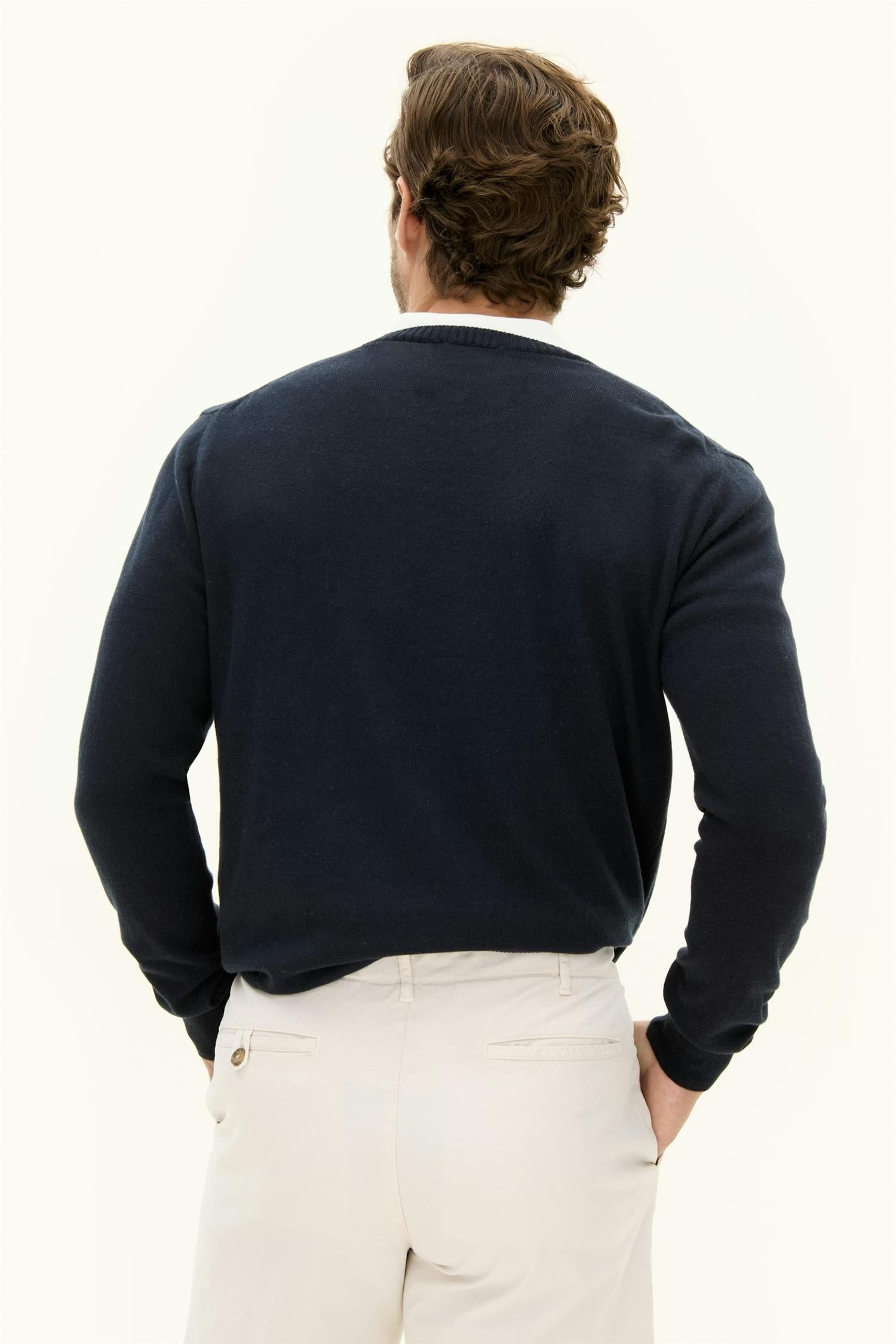 Valter roundneck - Night blue 208