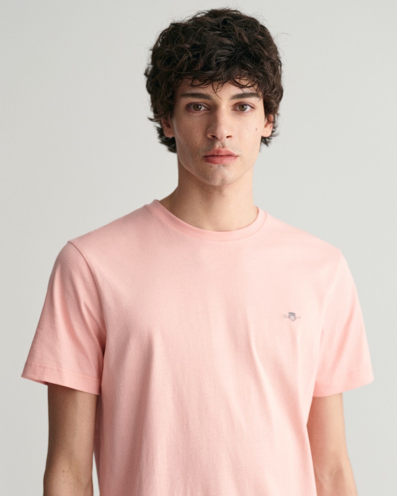 REG SHIELD SS T-SHIRT Bubbelgum Pink