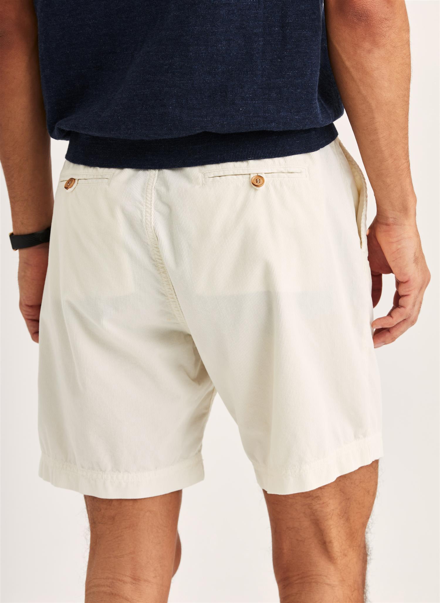 Fenix Summer Cord Shorts- Offwhite