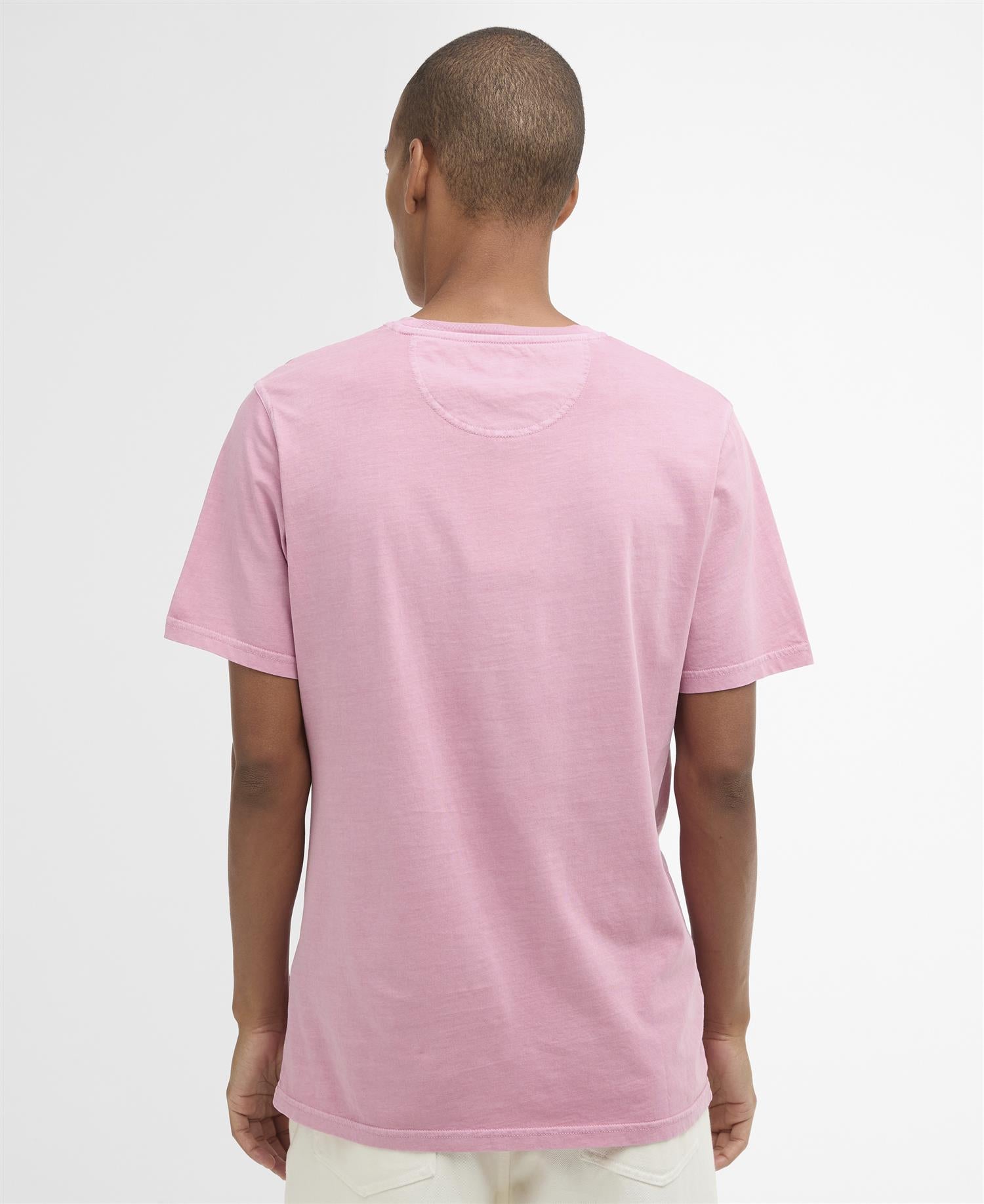 Tartan T-Shirt- washed pink
