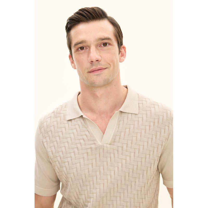 Wincent poloshirt - Washed beige